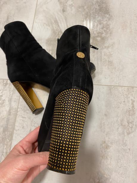 Kožené  čižmy guess, guess,38