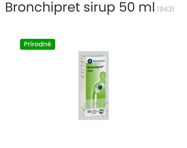 Dostala vaše dieťa alergiu po použití sirupu Bronchipret?