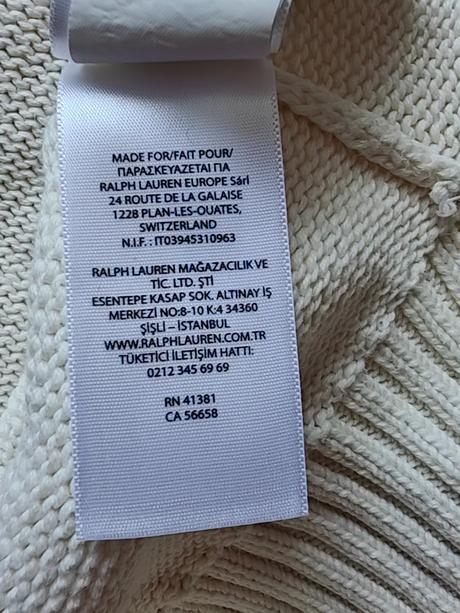 Ralph lauren bear originál damsky sveter, ralph lauren,s