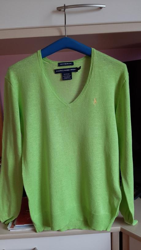 Exkluzívny pulóver ralph lauren na košeľu, ralph lauren,158