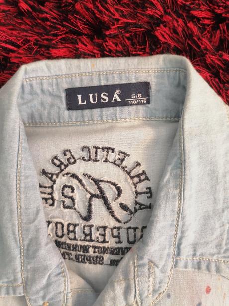 Riflová košeľa, lusa,110