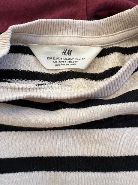 Šaty h&m 122/128, h&m,128