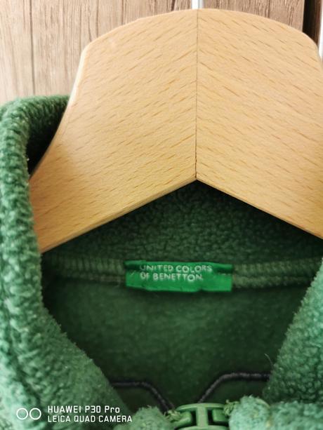 Fleecova mikina, benetton,92