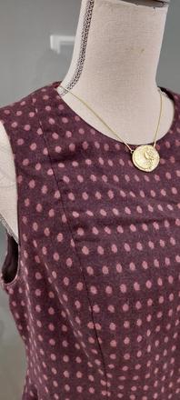 Vlnené šaty boden, l