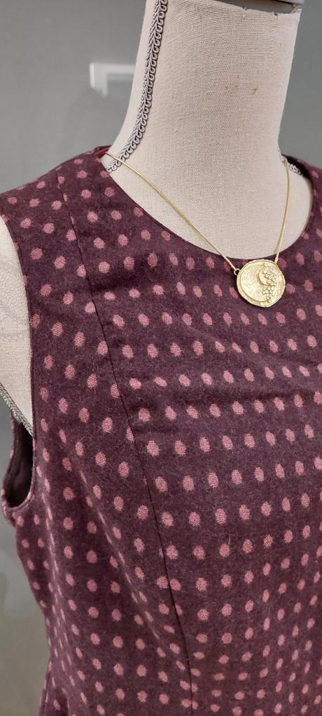 Vlnené šaty boden, l