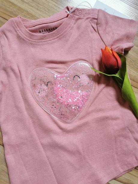 Tričko s trblietkami reserved, reserved,86