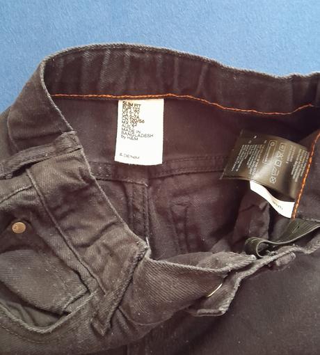 Čierne rifle, h&m,122