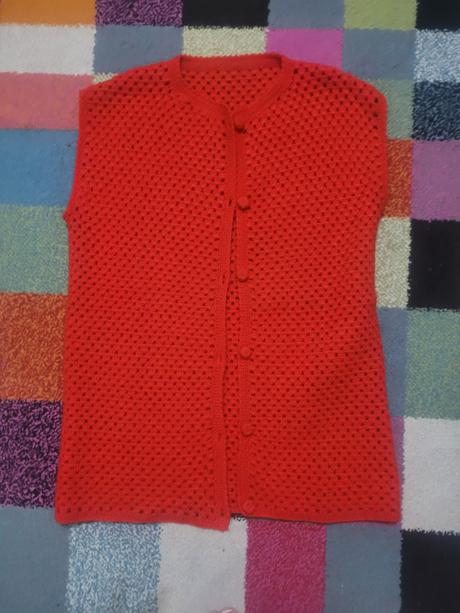 Ručné hackovana vesta, xs