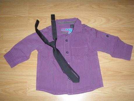 Košeľa s kravatou, next,80