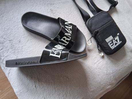 Armani originál šľapky taška kabelka crossbody, armani,40