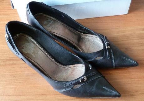 Neponosené lodičky na nízkom podpätku, baťa,37