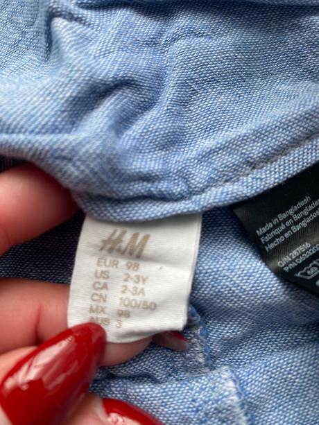 Kratasy na traky, h&m,98