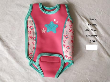 Neoprénové plavky, mothercare,62