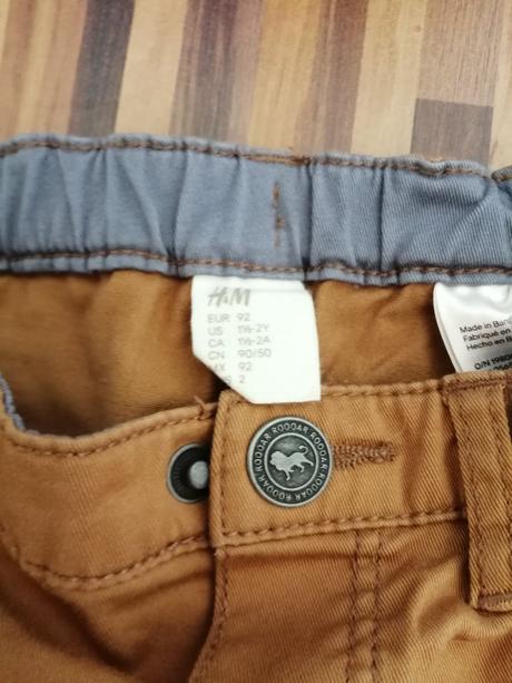 Chlapčenské nohavice, h&m,92