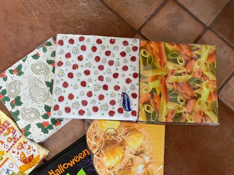 Servítky na tvorenie,