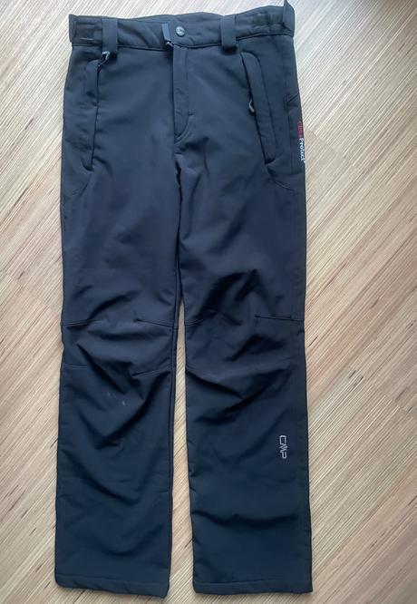 Outdoorové softshelove zateplené nohavice do snehu, cmp,152