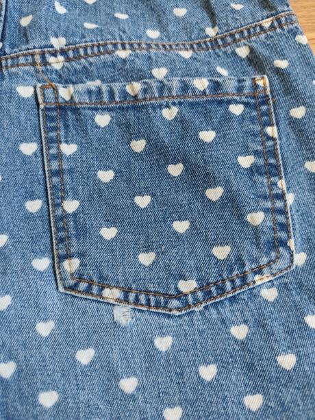 Srdiečkové rifle, v páse posuvná guma, pepco,158