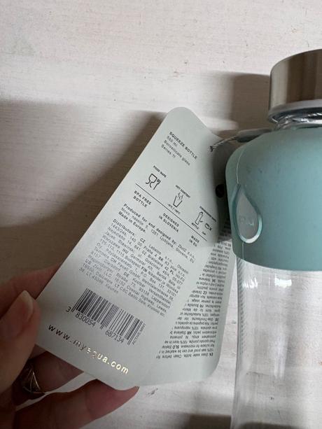 Equa sklenená zdravá flasa active, 