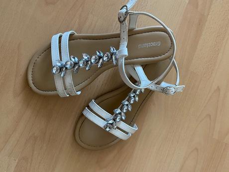 Dievčenské sandálky, deichmann,37