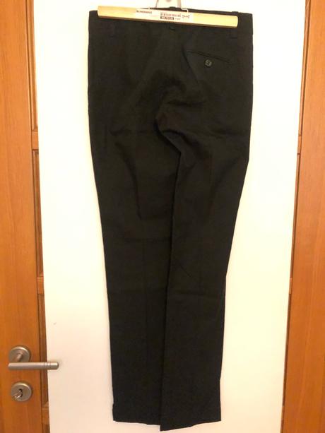 Beneton čierne nohavice, benetton,xs