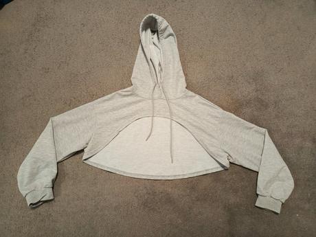 Dievčenská cropp top mikina veľ. s, s