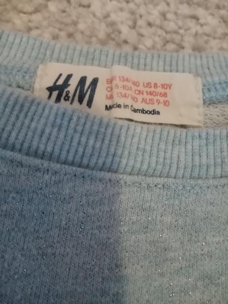 Mikina handm, h&m,134