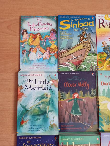 Usborne young reading level 1, 