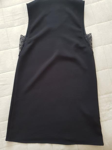 Čierne šaty mango, č.s, mango,s