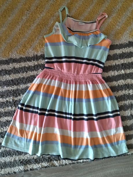 Pásikavé šaty lindex, lindex,128