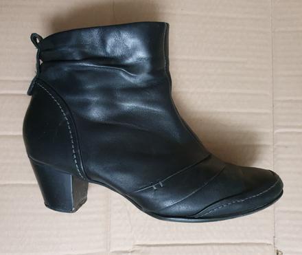 Kozene kotnikove cizmy footglove, 40