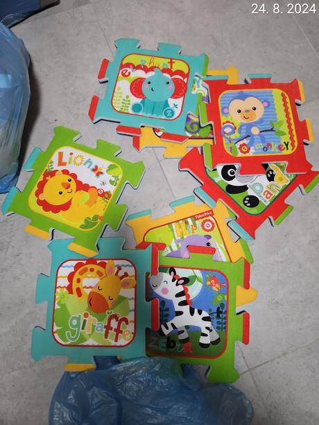 Puzzle ako podložka, 