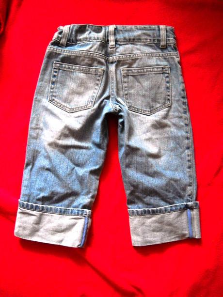 Trojštvrťové rifle alebo po kolená, benetton,128