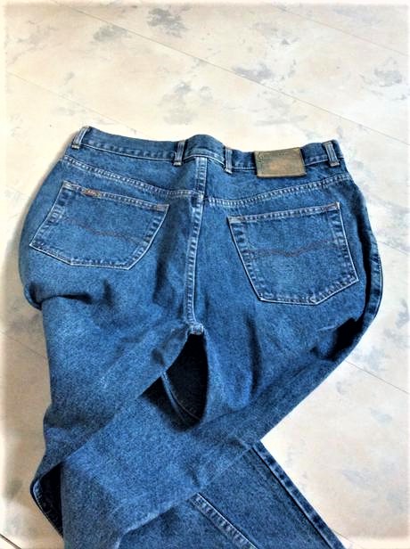 Hrubé baggy rifle s vyšš.pásom, l