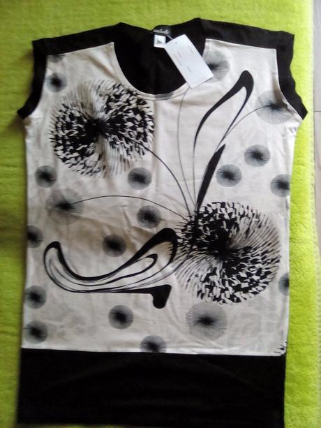 Top - predlzene tričko, 40