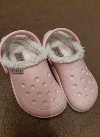 Ružové zateplené crocs, crocs,25