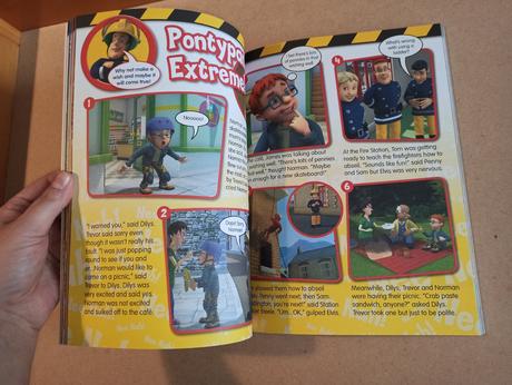 Fireman sam bumper book, 