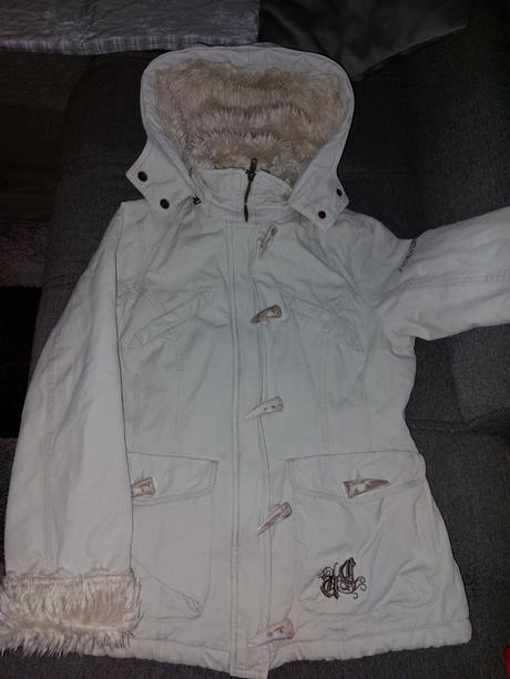 Zimná pekná bundička, s