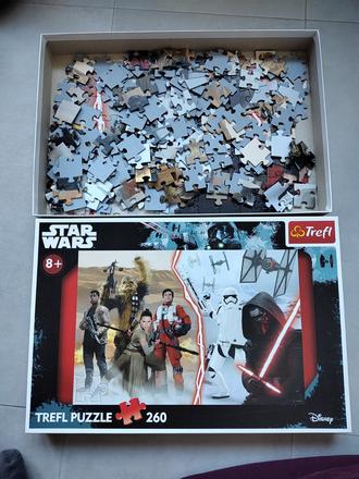 Trefl puzzle 260 star wars 8+,