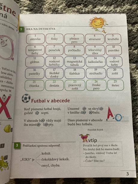 Čítanka pre prvý ročník základných škôl, 