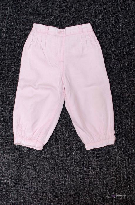 3 x ružové nohavice, old navy,80