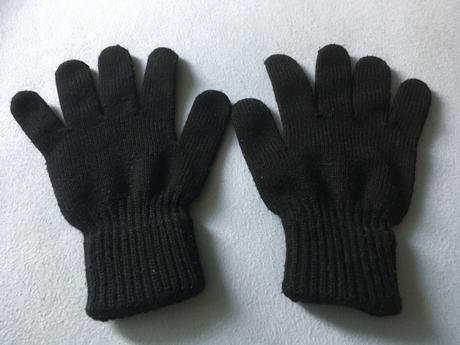 3x pánske rukavice, lyžiarske, pletené-kožušina, ajs,l