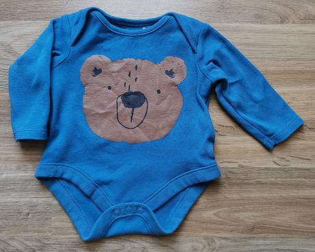 Chlapčenské body medvedík, 62