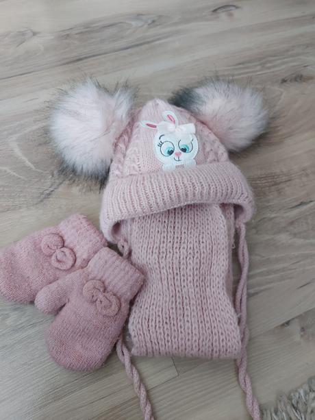 Čiapka,sál,rukavice, 68