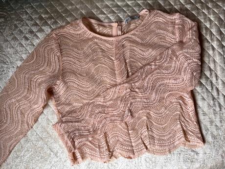 Zara polopriehľadná blúzka, zara,m