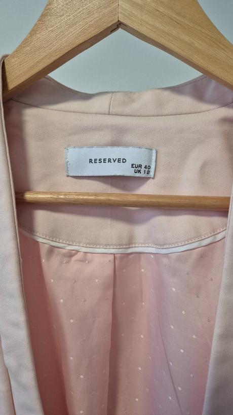 Ružové sako, reserved,40