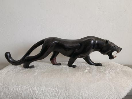 Gepard dekorácia z dreva,