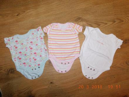 Body s krátkým rukávom -68, little bundle,68