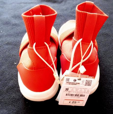 Ponožkové tenisky, zara,30