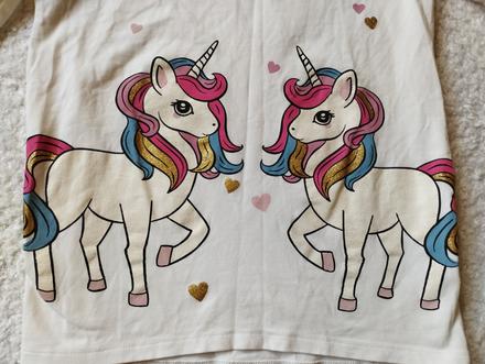 Konikove tričko 134/140, h&m,134