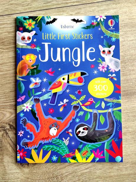 Nálepkové zošity od usborne, 